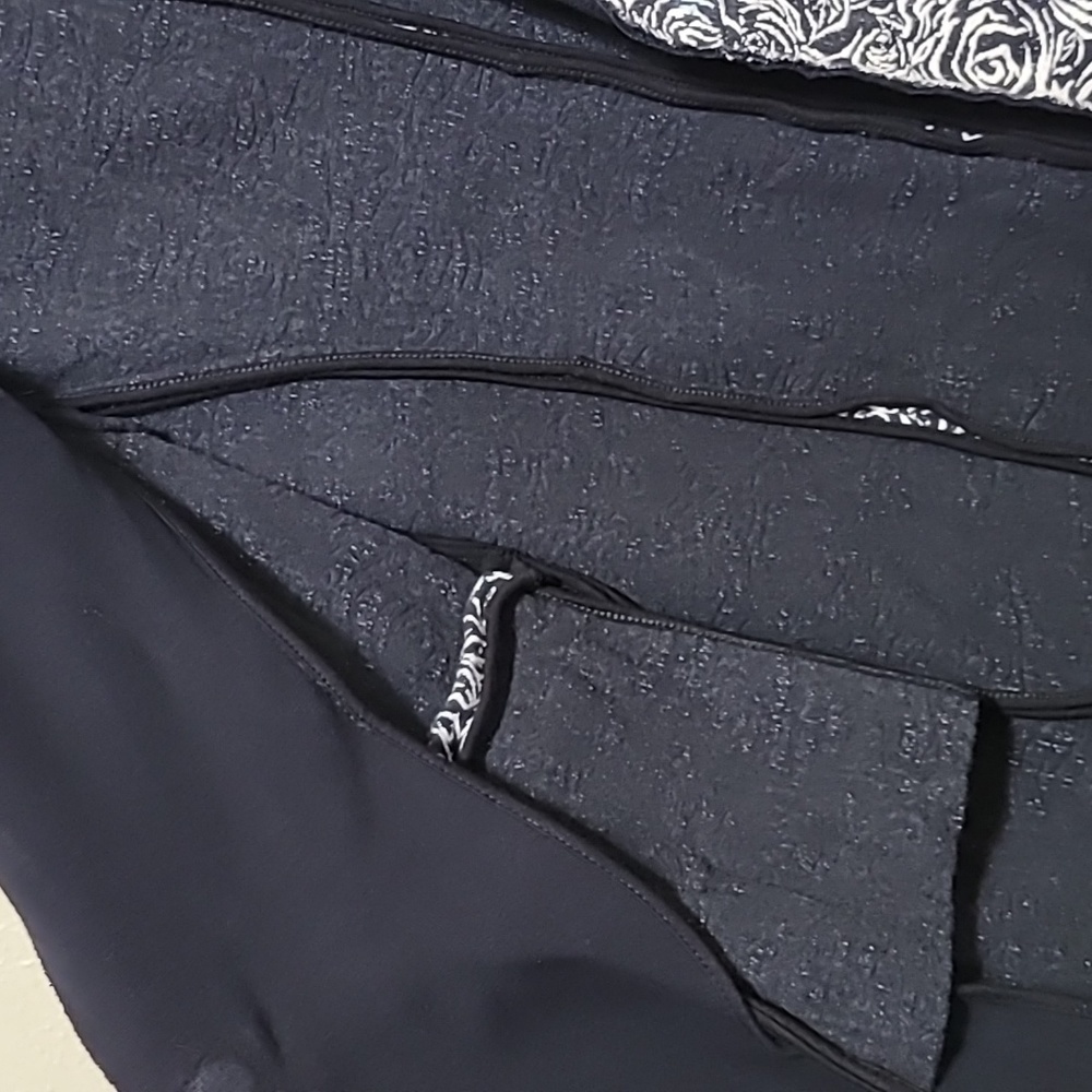 Morrisey Blazer Coat Black and White Floral print women's Size: Small ? - Picture 7 of 15